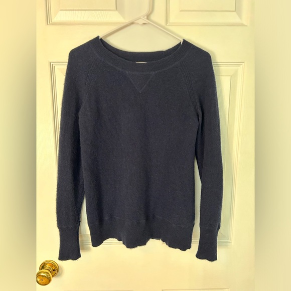 Halogen 100% cashmere blue crew neck sweater size small - Picture 4 of 9
